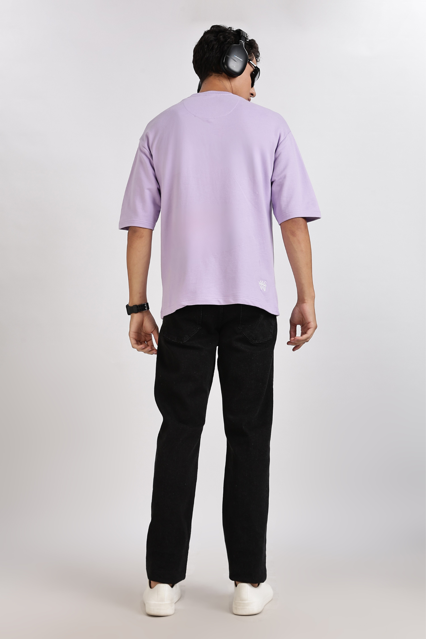 Lavender Basic Oversize T-Shirt