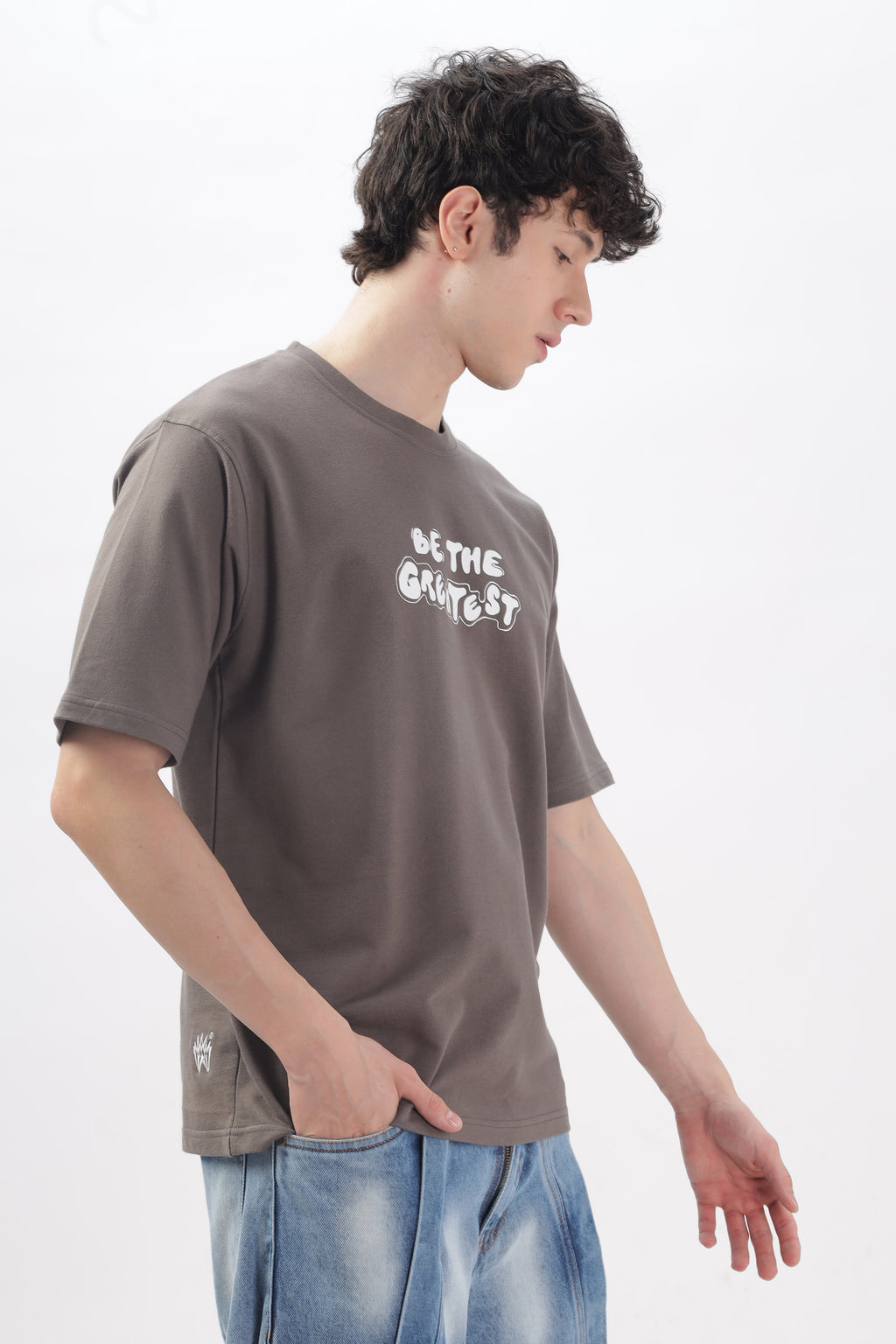 Hall of fame Oversized Doodle print T-shirts