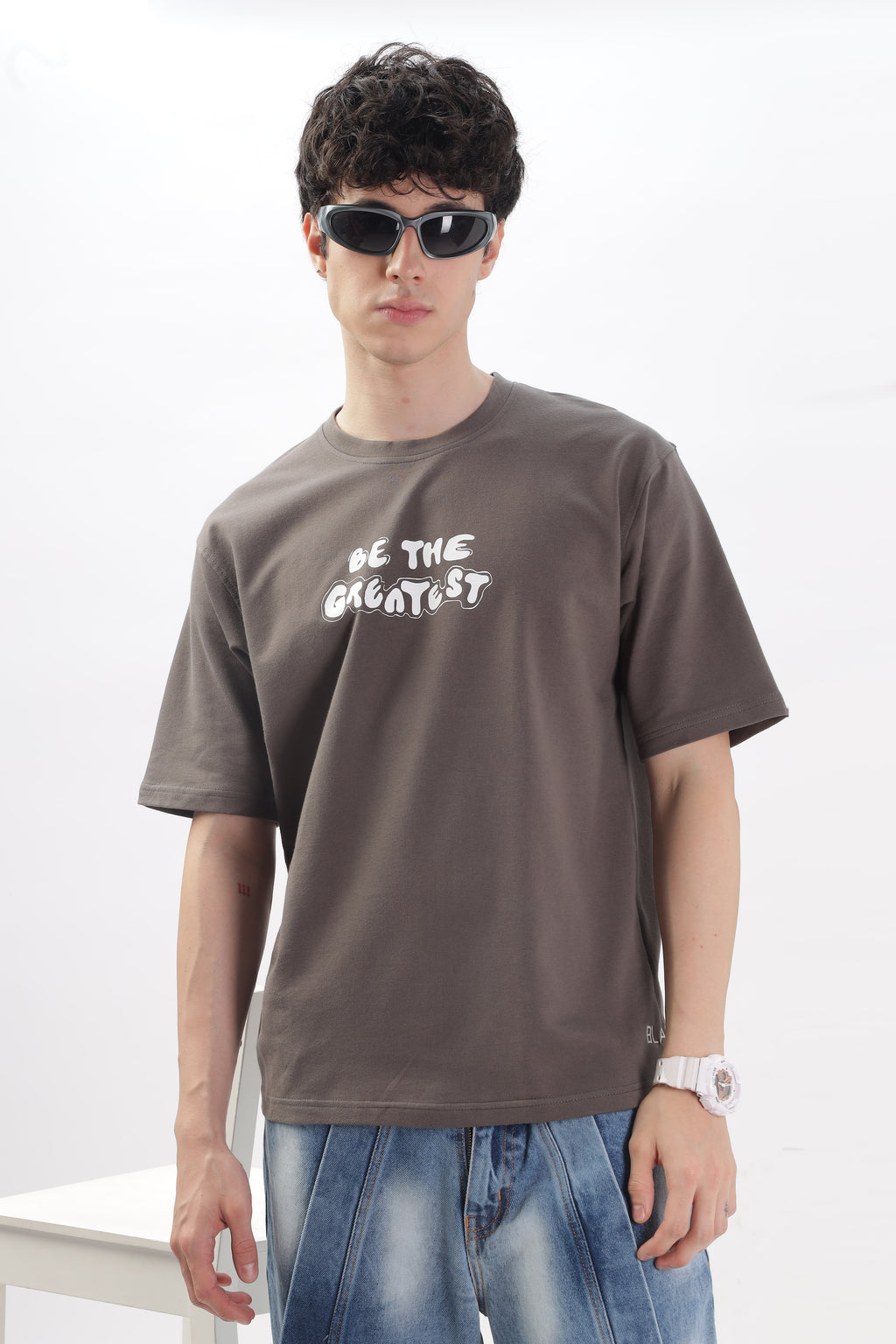 Hall of fame Oversized Doodle print T-shirts