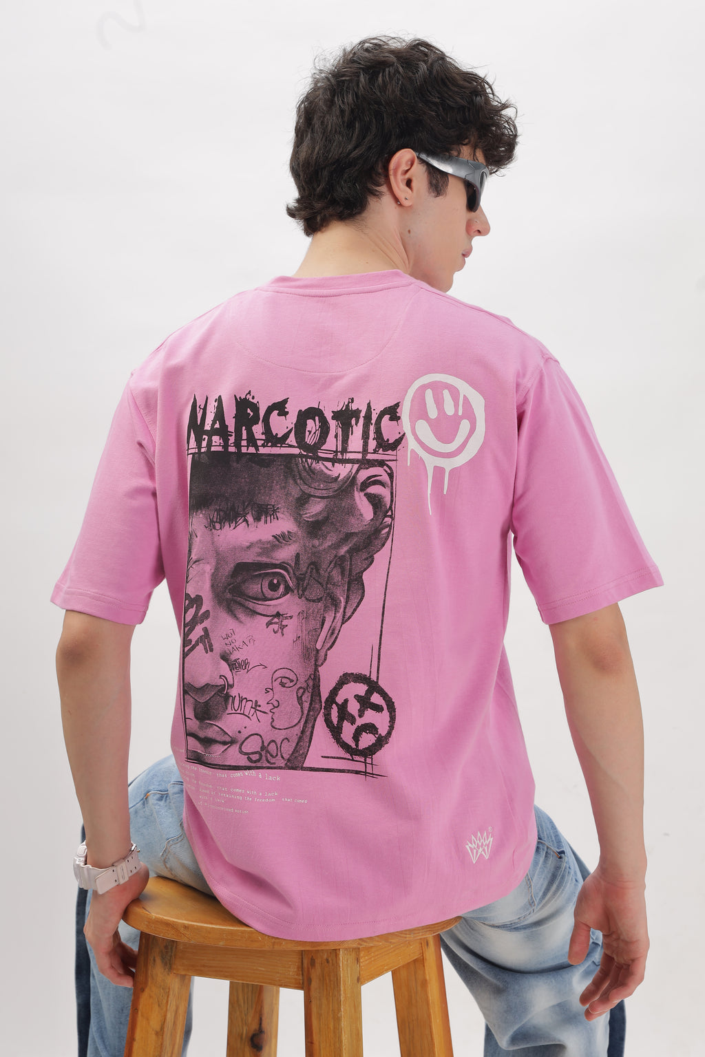 Narco Oversized Graphic print T-shirts