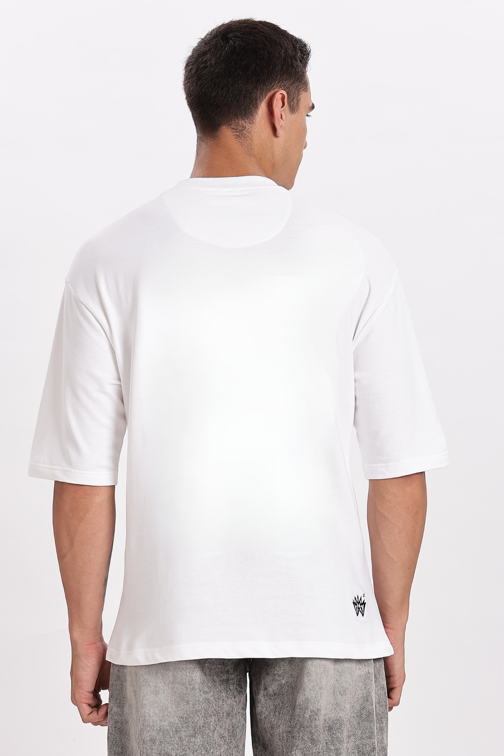 White Basic Oversize T-Shirt