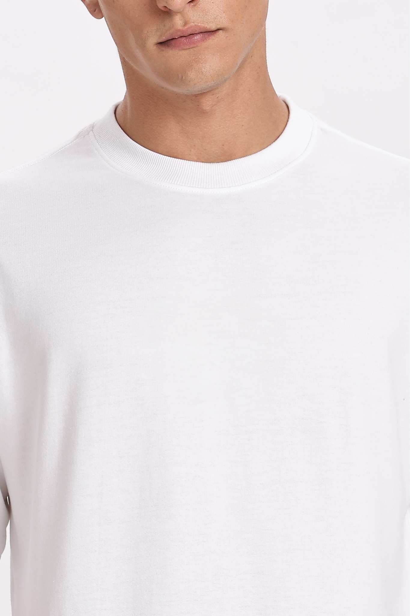 White Basic Oversize T-Shirt