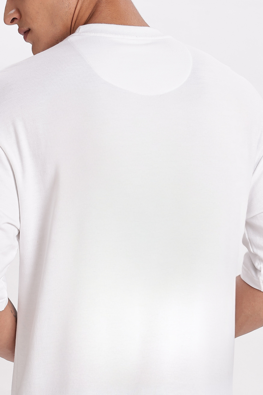 White Basic Oversize T-Shirt