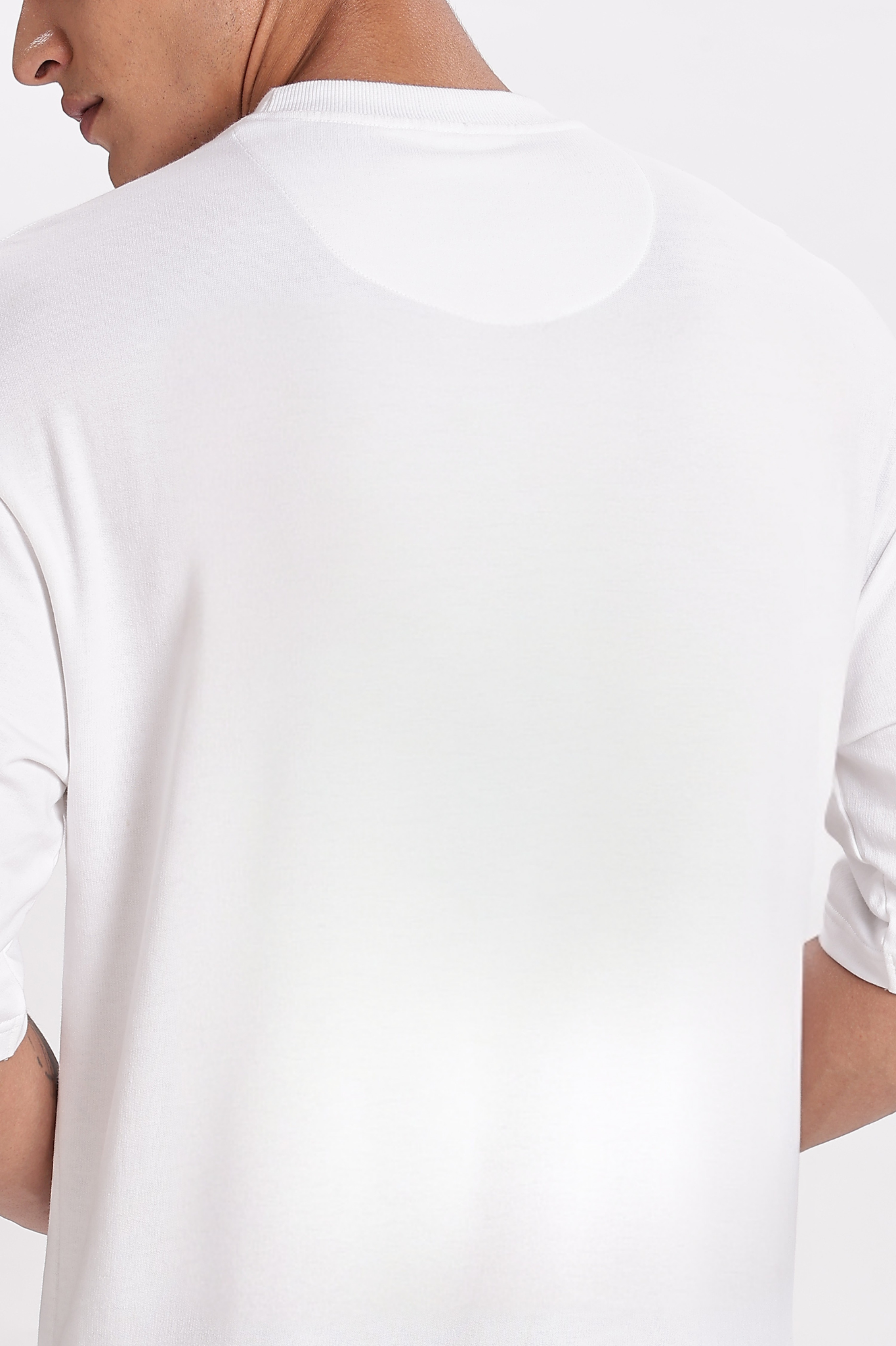 White Basic Oversize T-Shirt