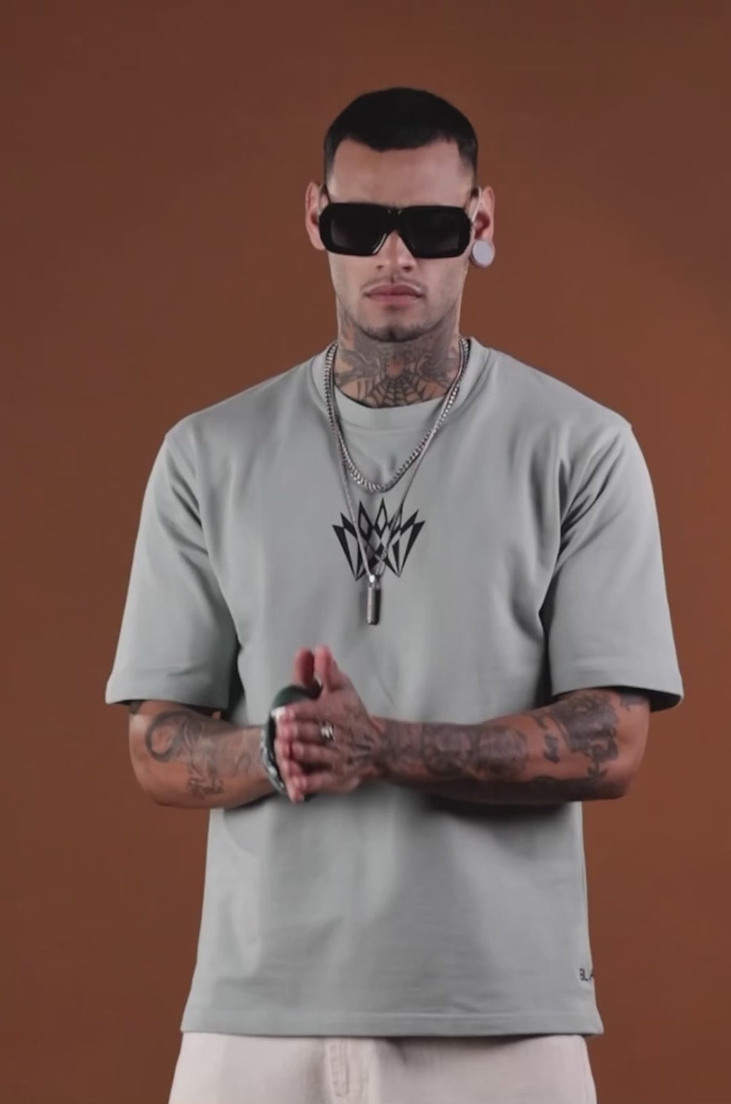 Narco Pista Oversized Graphic print T-shirts